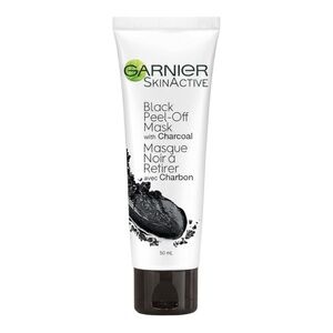 GARNIER BLACK PEEL-OFF MASK WITH CHARCOAL 50ML - BRAND NEW